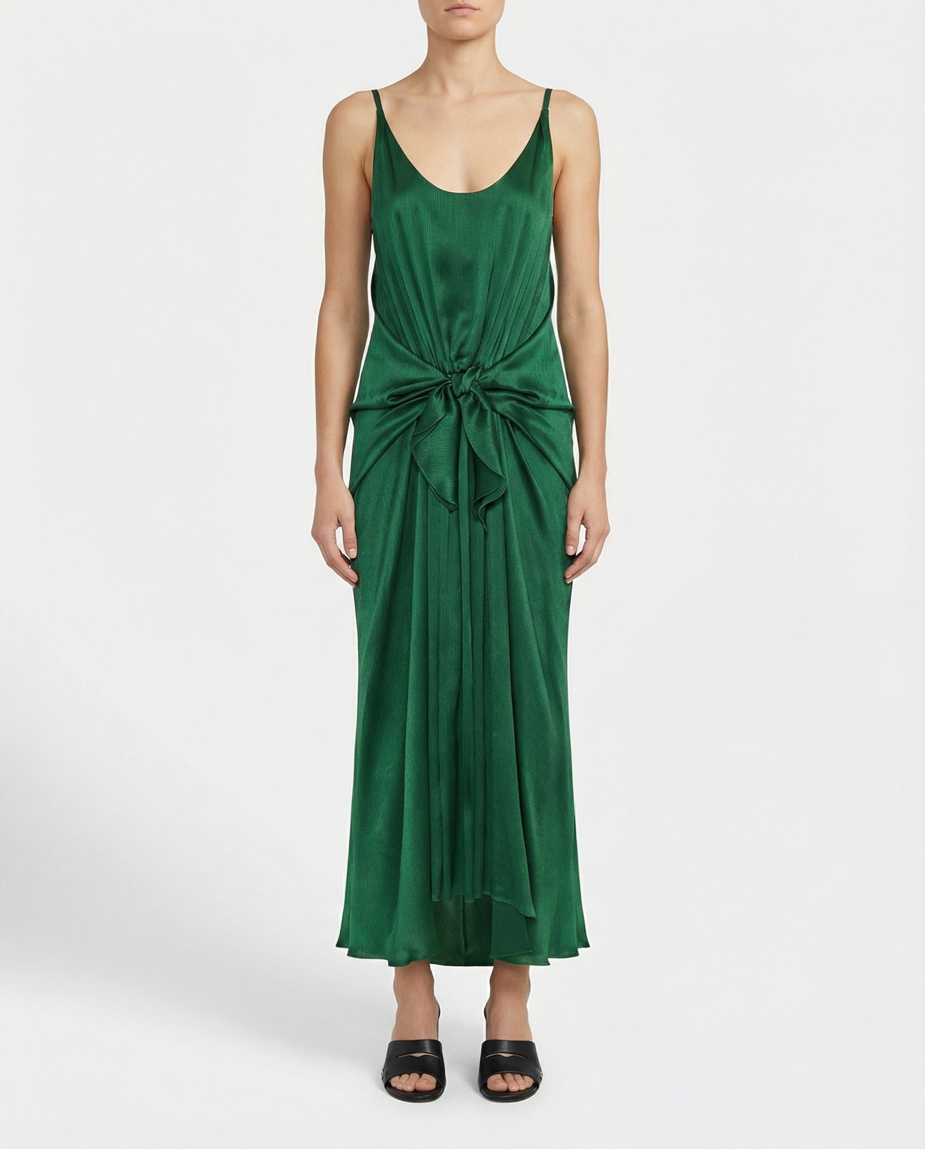 Jw Anderson Knotted waist longline dress