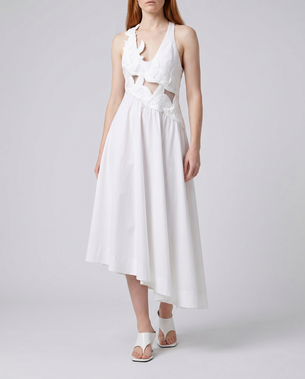 Zimmermann Luna applique midi dress