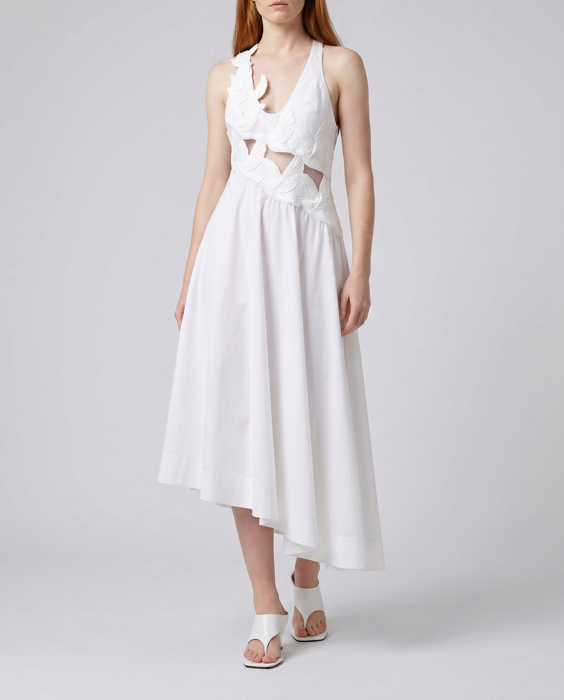 Zimmermann Luna applique midi dress