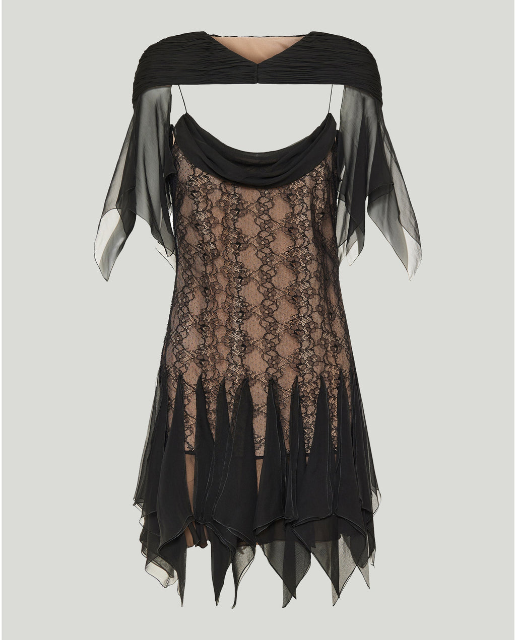 Lace mini dress