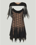 Lace mini dress