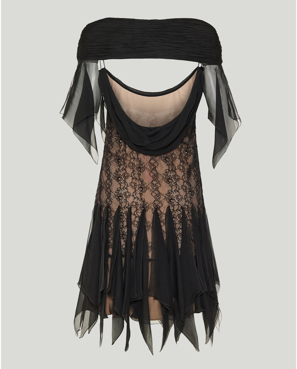 Lace mini dress