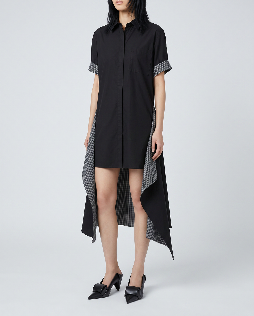 Loewe Wrap cotton midi dress