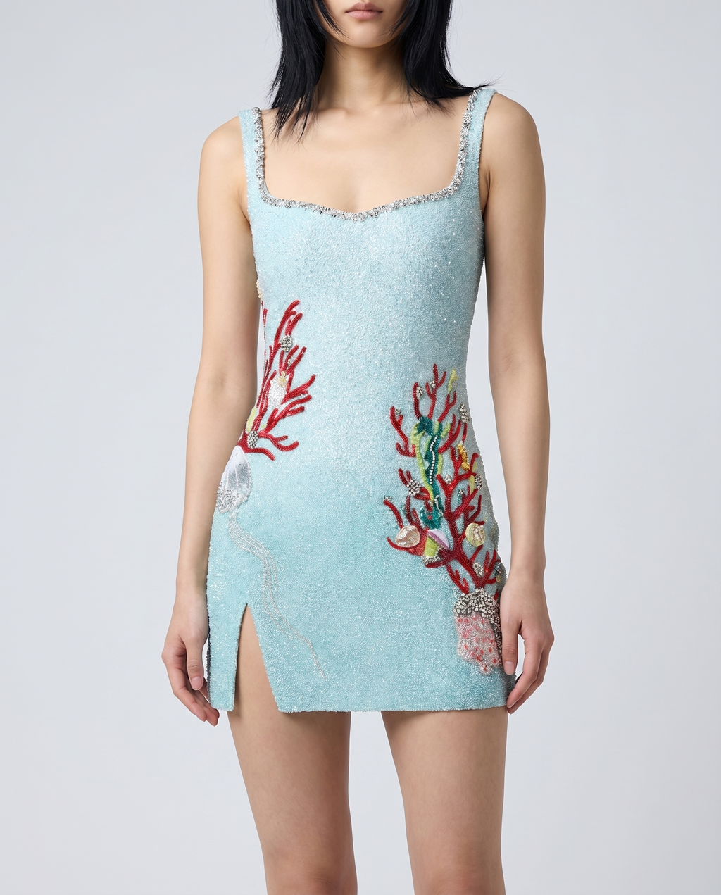 Into the ocean mini dress