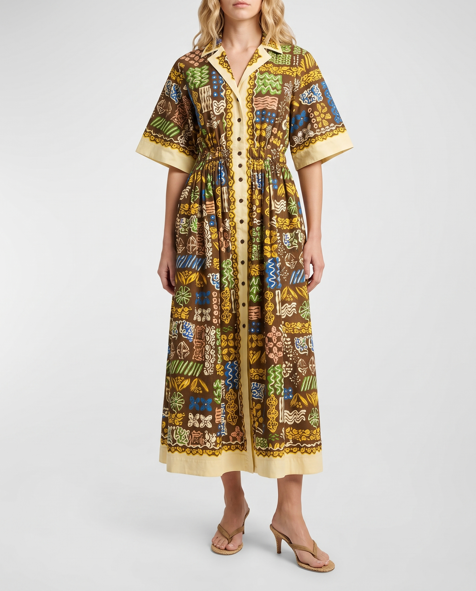 Minnie midi shirtdress