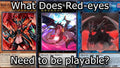 I Made Custom Support for Red-Eyes ~ #1