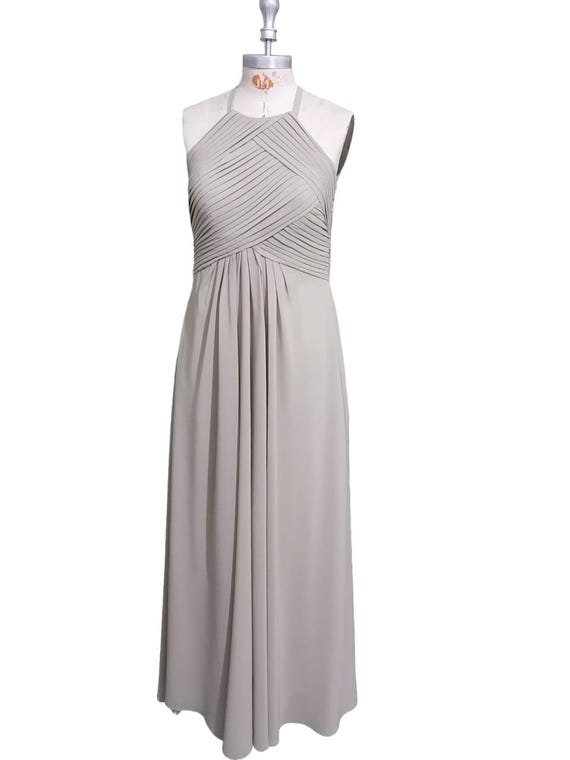 Bridesmaid dresses in sage moss green. plus size 20 and size 8-10