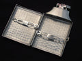 ronson lighter and cigarette case Vintage Chrome Ronson Mastercase Lighter Cigarette  Holder Art Deco Style Unisex Monogrammed Tobacciana