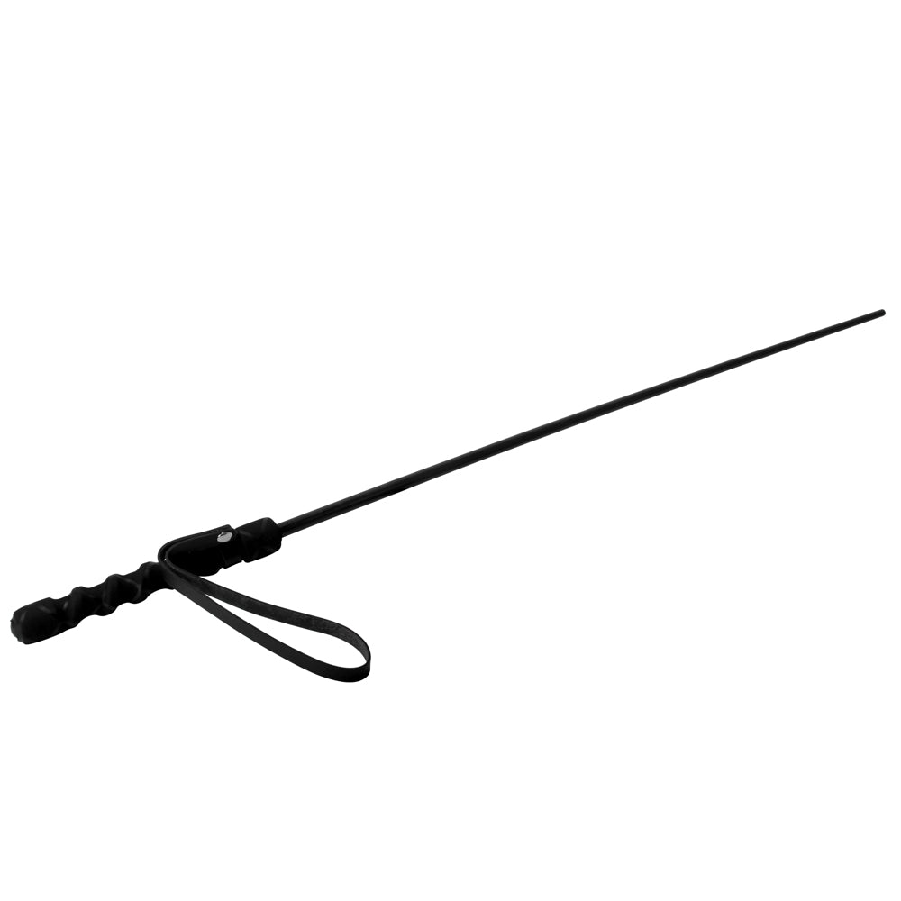 Mistress by Isabella Sinclaire - Intense Impact Cane - solid plastic rod has a thin, firm striking area for maximum stinging sensation & a moulded rubber handle for a comfortable grip. (3)