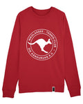 KÄNGURUHS | Club Crewneck | men | red