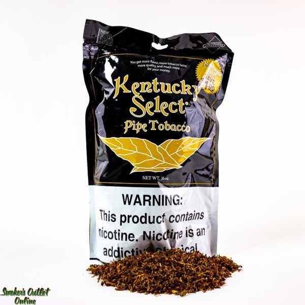 Kentucky Select 1 lb (16oz) Gold Pipe Tobacco