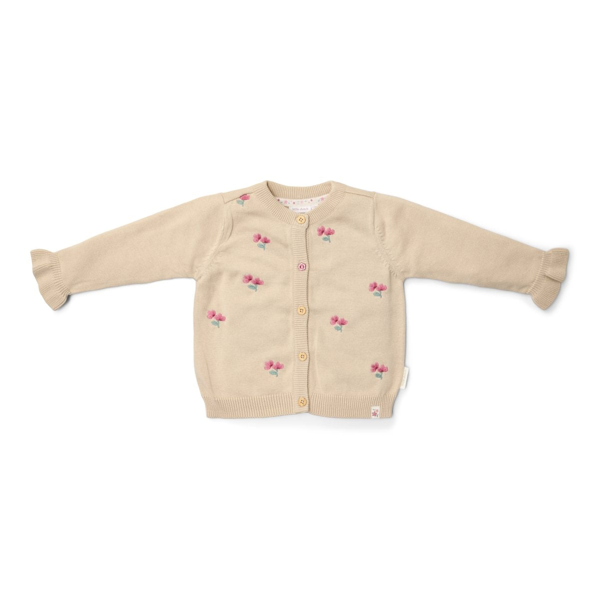Little Dutch Gebreid Vestje | Zand