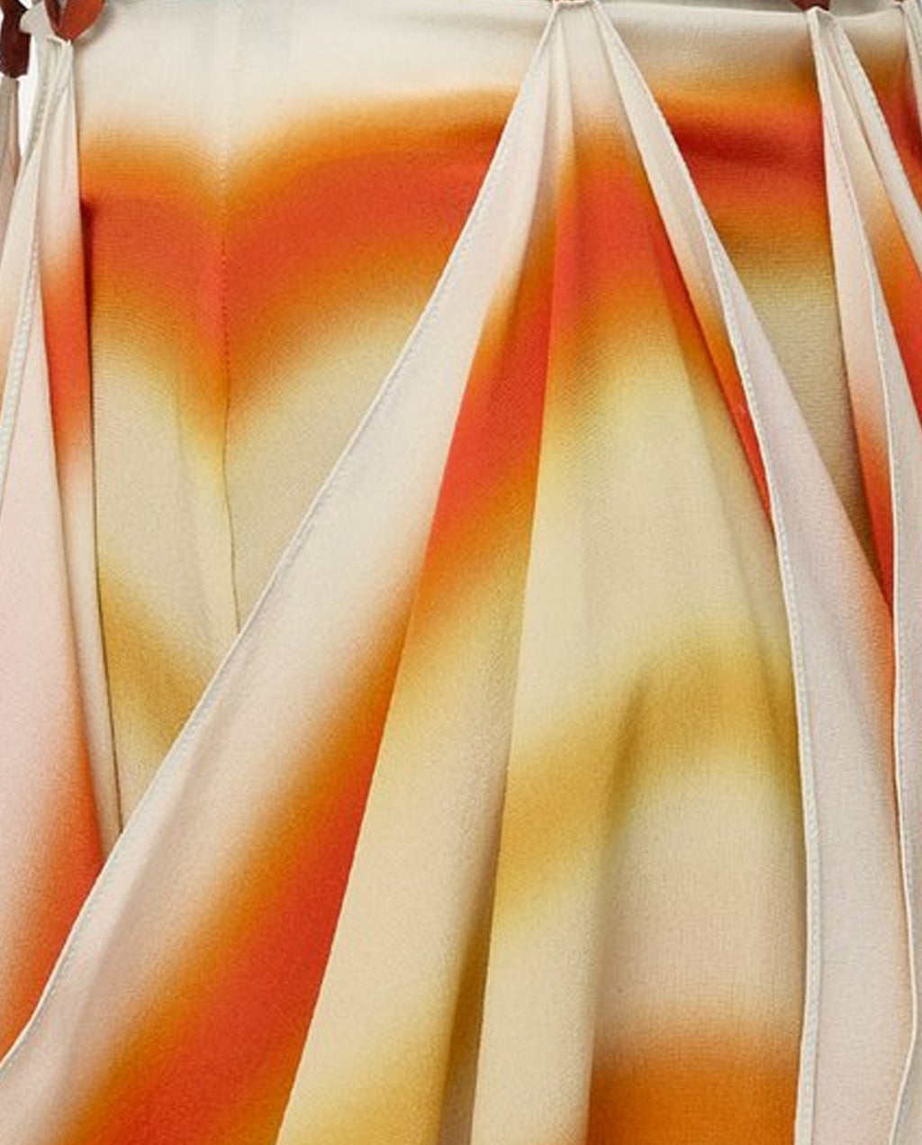 Paula's Ibiza Striped silk long dress