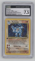 Machamp Pokemon Base Set 2 - Player CD Starter 1st Edition Cosmos Holo #8 CGC 7.5 - Collector Store LLC