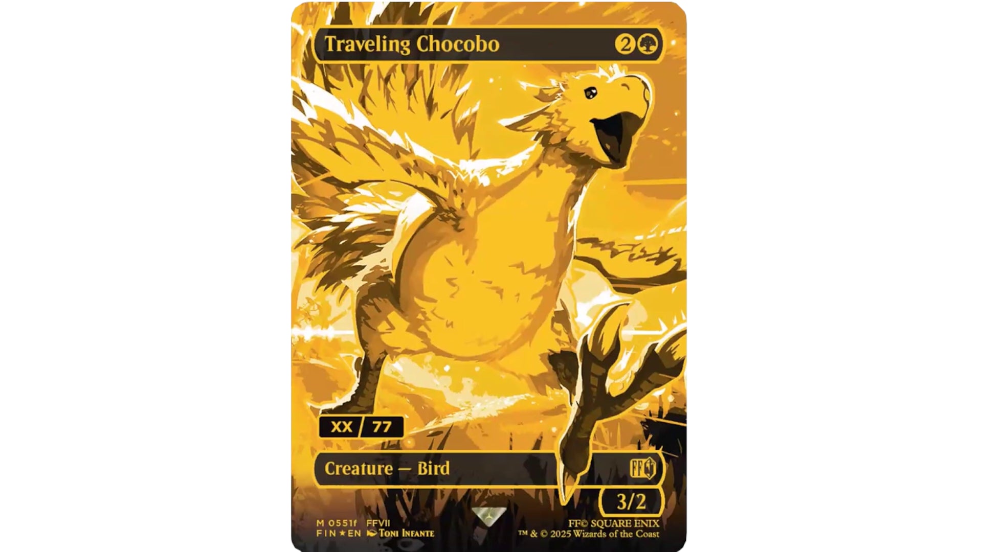 MTG Final Fantasy's new Golden Chocobo cards aim to recreate One Ring Fever