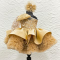 Baby Girl Dress Special Occasion First Birthday Dress Baby Girl Party Sequined Dress