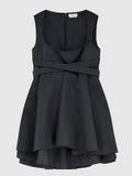 Mcqueen Strapped mini dress