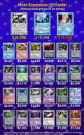Most Expensive ex cards