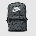 Nike Grey & Black Heritage Backpack
