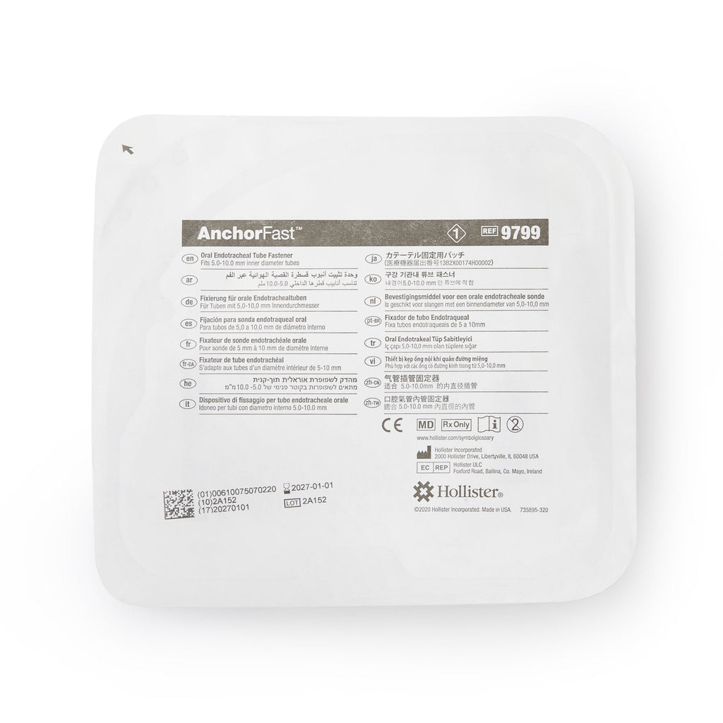AnchorFast Endotracheal Tube Anchor Fastener, 1 Box of 12 (Respiratory Accessories) - Img 2