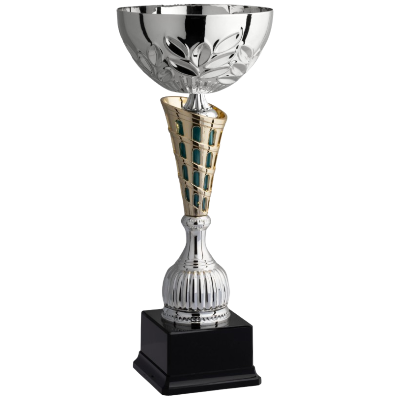 Coppa da 43 cm silver con tazza in metallo | Cod. 8.681S