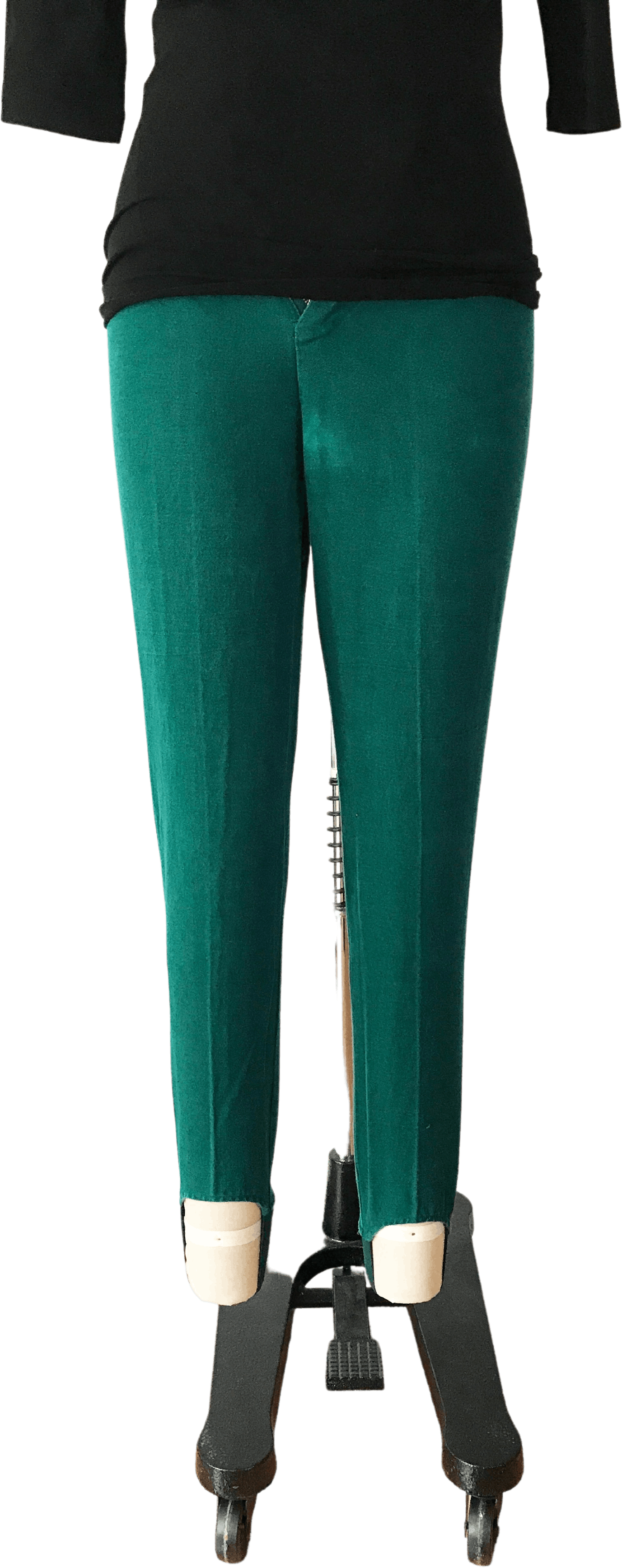 80’s Vintage Forest Green Stirrup Pants by Express