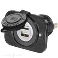 Narva Flush Mount Dual Accessory USB Socket