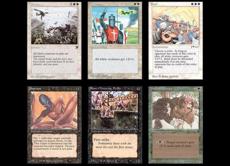 Magic: The Gathering' bans racist cards from the game - National