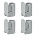 Rohrklemmen für Zeltstange mit Schnellspanner 19-22 mm 4er-Set – ProPlus