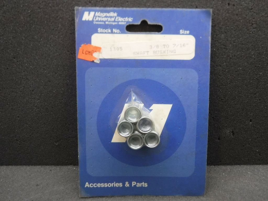 MagneTek, 1305, 3/8 To 7/16 Inch, Shaft Bushing (New)