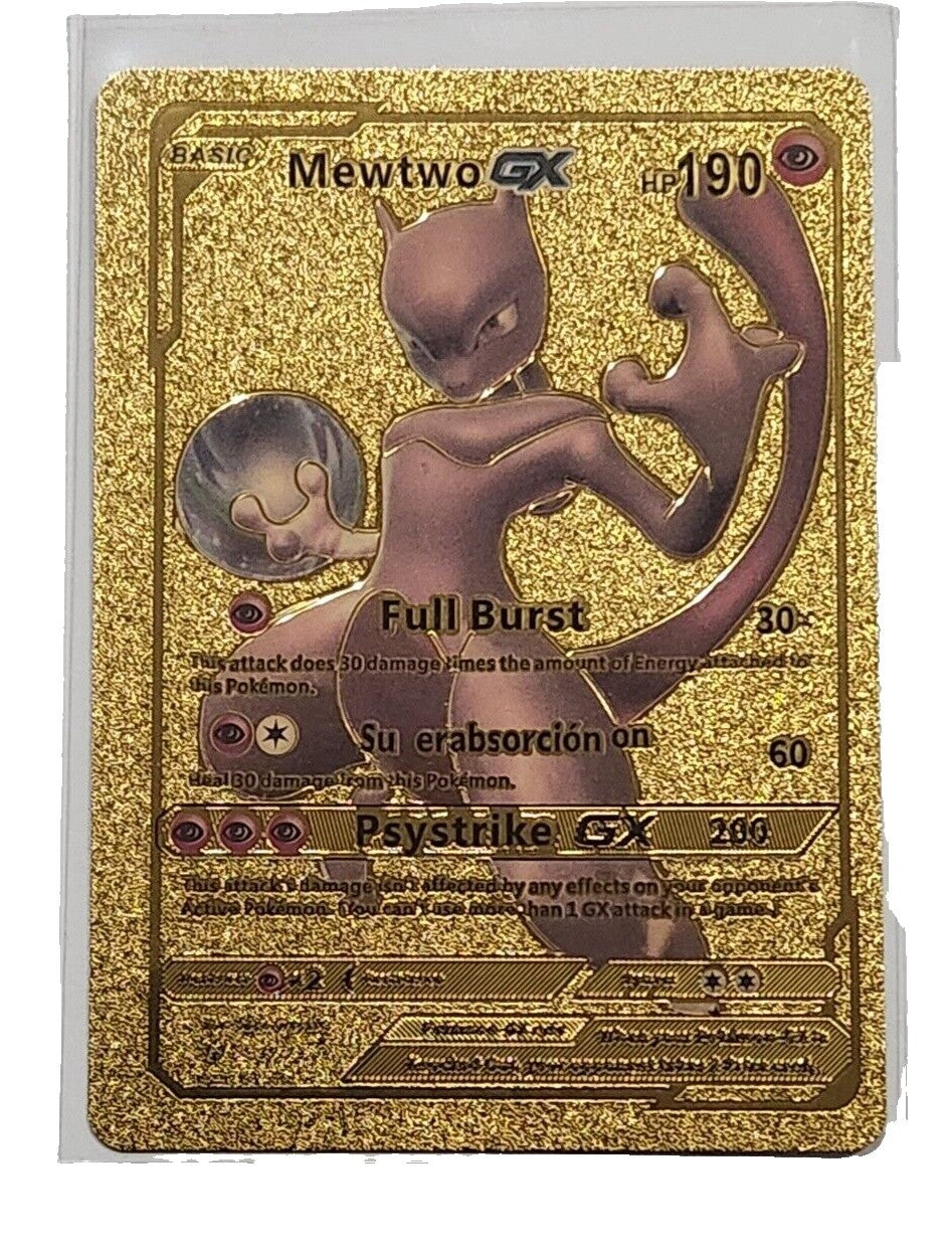Mewtwo GX Gold
