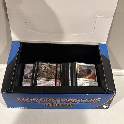 MTG Modern Masters 2015 Edition EMPTY Booster Box With Bulk Commons