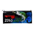 Custom Hand Painted Large Mouth Bass Fish Mailbox