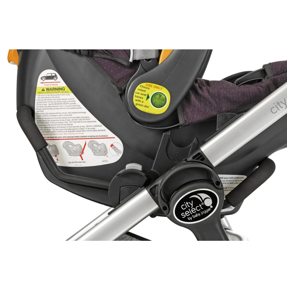 Baby Jogger City Select/ Select Lux /City Premier Car Seat Adapter for Chicco/Peg Perego