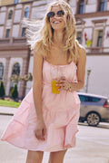 Pink Baby Doll Dress - SOLMAR