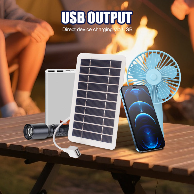 ☀️✨ Panneau solaire flexible 2W 5V – efficace et portable pour de multiples usages 🔋