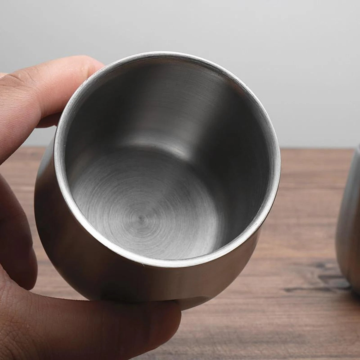 Tasse à Café Expresso en Acier Inoxydable 