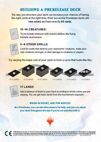 Magic: The Gathering -Your first sealed event