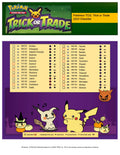 2023 Trick or Trade Checklist : r/PokemonTCG
