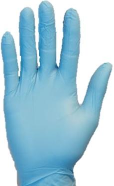 Disposable Medical Grade Nitrile Gloves Powder Free 4.3mil, 1000/Case