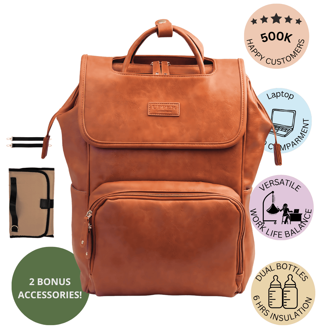 Best Trending Diaper Bag Backpack Baby Mom Gift Leather Travel Large Stylish Modern Nappy Waterproof Stroller Hospital Changing Bag