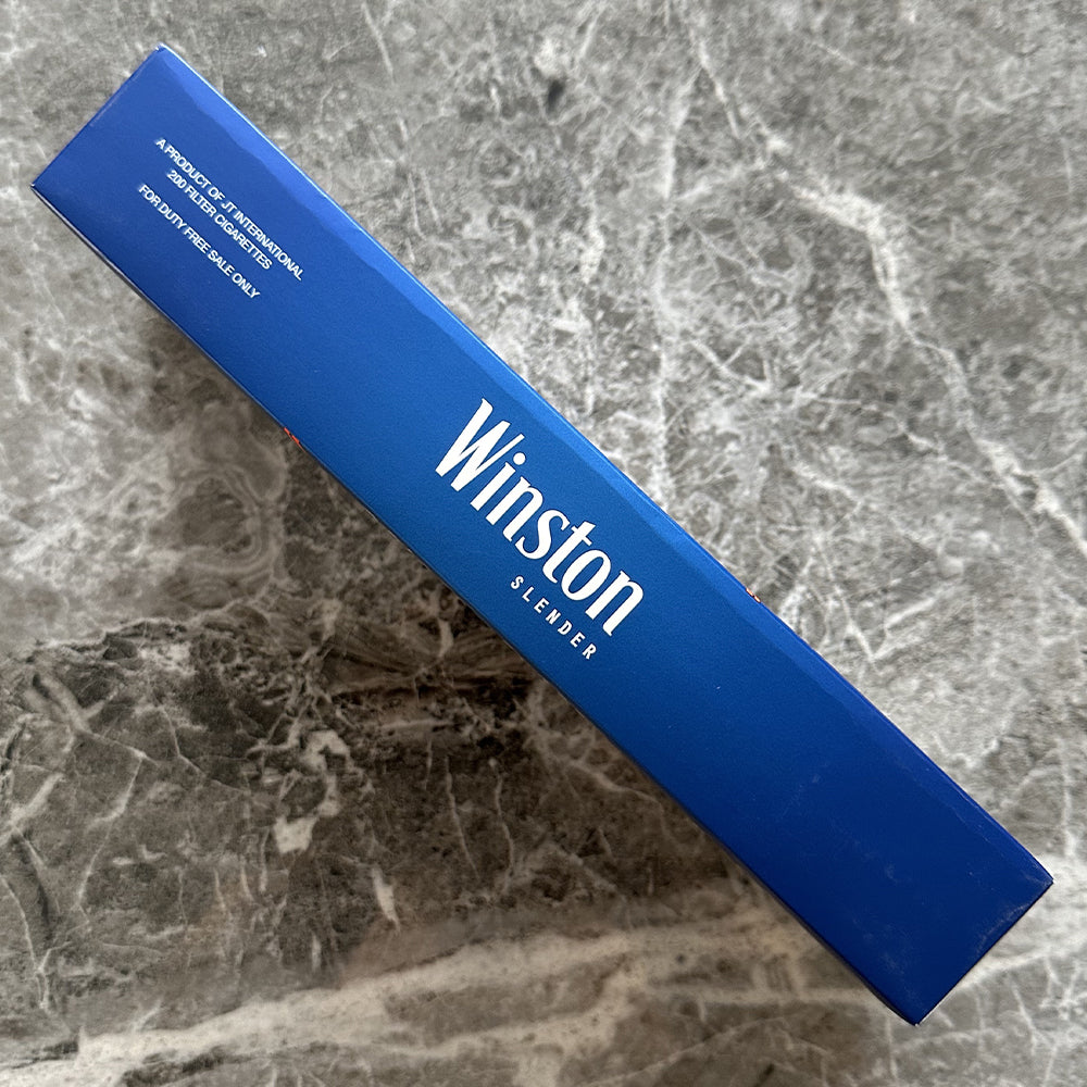 Winston Slender Blue 🍂 ‣ Duty Free Price ‣ Only 6€👍
